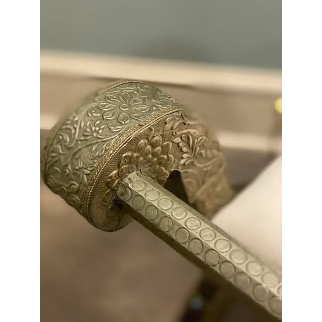 Syrian Enamel Stool For Sale - Image 10 of 12