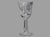 Mid 20th century Waterford crystal wine goblets in the Ballyshannon pattern, featuring deep wedge and fan cutting that...