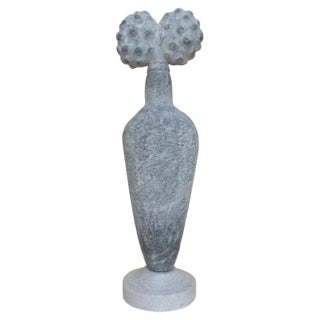 Janus Marble Sculpture by Tom Von Kaenel For Sale