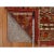 1920s 1920 3'10"x5'4" Pompeain Red Hand Knotted Antique Bergama Prayer Wool Oriental Rug For Sale - Image 5 of 5