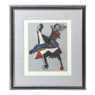 Marino Marini Mid-Century Etching, Drypoint & Aquatint From Shakespeare Series Edition 8/50 For Sale