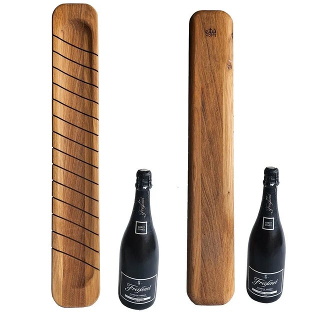 Baguette Bread Board and Bread Knife, 2 Pieces For Sale In Miami - Image 6 of 8