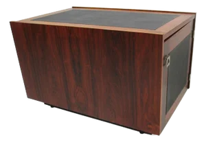 Johannes Sorth Rosewood Side Table Cube for Bornholm Denmark