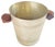 Ice Bucket in Sylver Metal with Wood Handles, France, 1930s For Sale