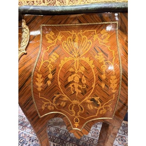 Nightstands with Marble Top, Set of 2 For Sale - Image 5 of 7
