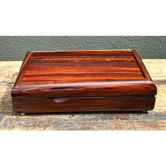 Exemplifying sophisticated Italian craftsmanship, this vintage men’s haberdashery box is a masterclass in functional mid-...