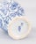 Blue Antique Chinoiserie Dutch Delft Faience Floral Lidded Vase Ginger Jar For Sale - Image 8 of 10