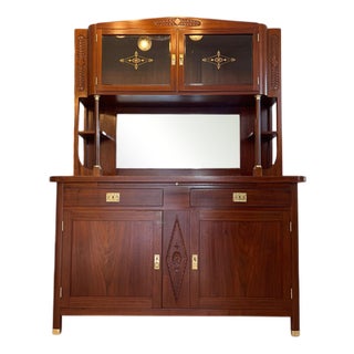 Art Nouveau Bookcase, 1920s For Sale