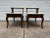 Mid-Century Modern Mid Century Modern Walnut and Faux Marble Two-Tiered Side End Tables- Set of 2 For Sale - Image 3 of 12