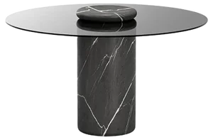 Castore Marble Dining Table by Angelo Mangiarotti for Karakter