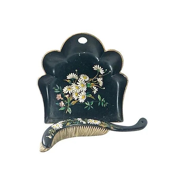 Antique English PapierMâché Silent Butler Chairish