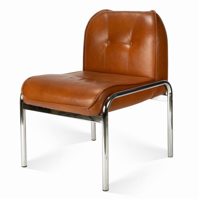 Leather Chair by Hans Eichenberger, 1980s For Sale - Image 3 of 11