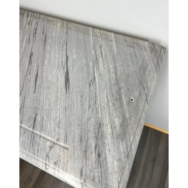 Antique French Style Chest of Drawers with Marble Top For Sale - Image 10 of 15