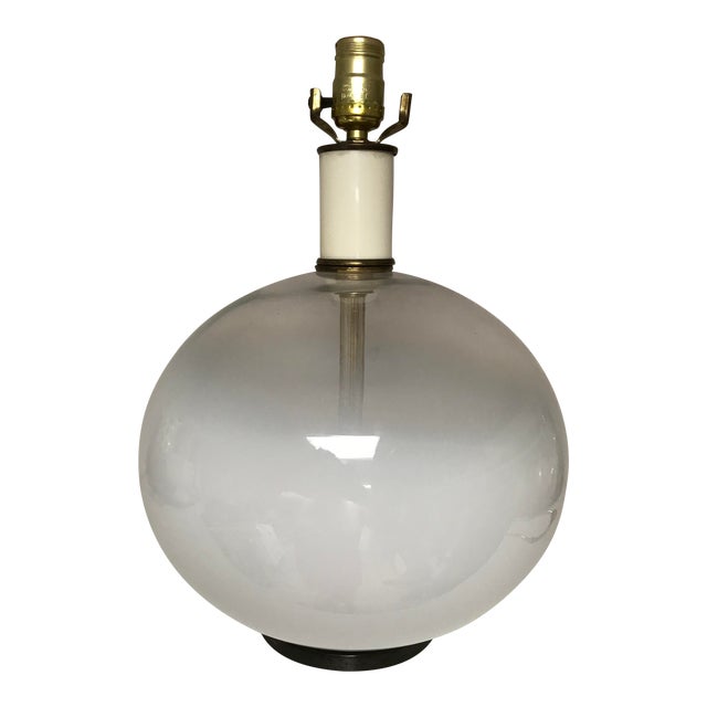 Murano Art Glass Vistosi Table Lamp For Sale