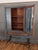 Vintage 1930's Jacobean Walnut Hutch/China Cabinet For Sale - Image 10 of 15