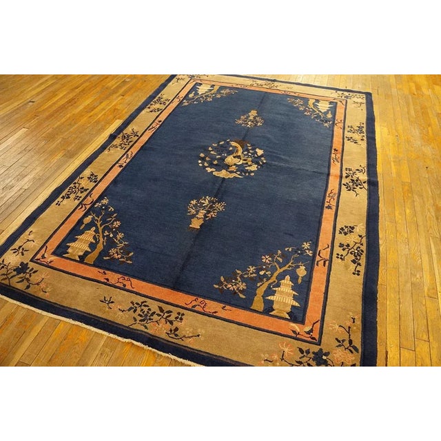 Chinese Early 20th Century Chinese Peking Carpet For Sale - Image 3 of 6