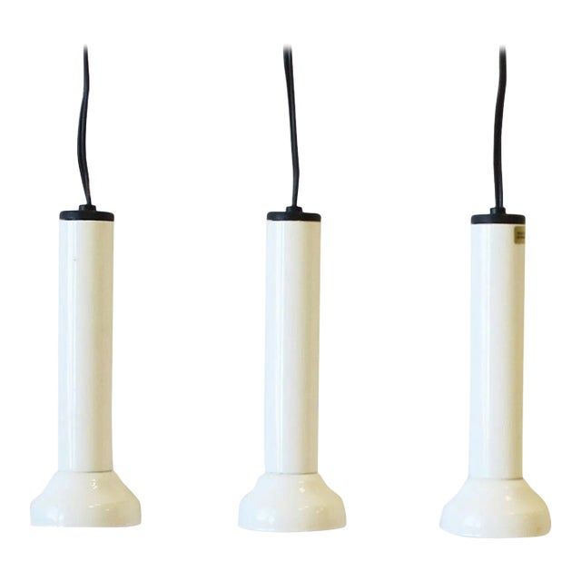 Scandinavian Danish Postmodern White Pendant Lights by NordLux, Set of 3 For Sale