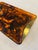 Italian Tortoiseshell Lucite and Brass Tray, 1970s For Sale - Image 4 of 7