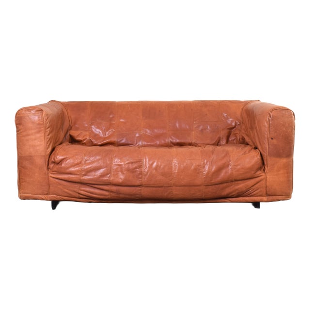 Leather Clip Sofa by Noboru Nakamura for Ikea, 1980s. For Sale
