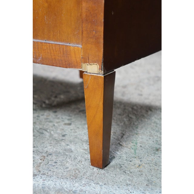 Late 20th Century Michael Vanderbyl for Baker Furniture Archetype Cherry Dresser Console Chest 54", Attributed For Sale - Image 17 of 18
