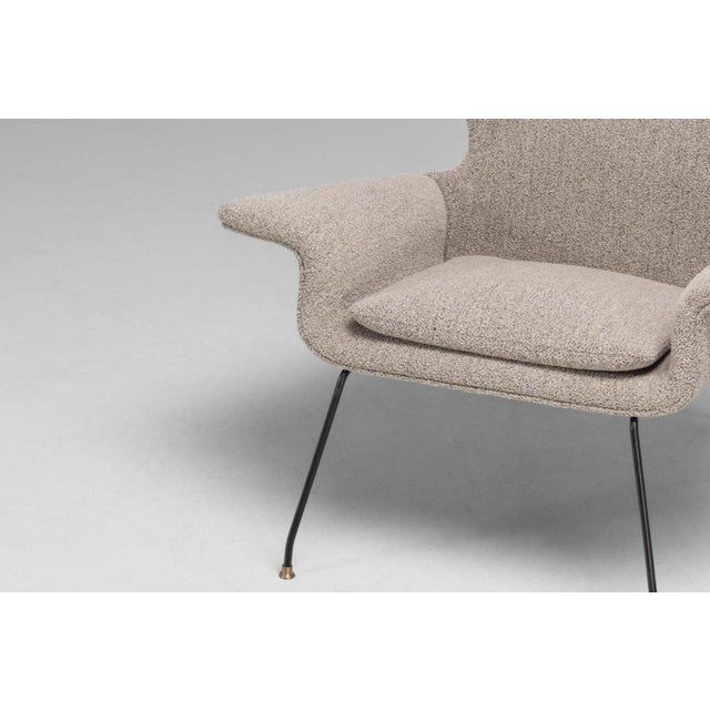 Large Lounge Chair by Carlo Hauner for Forma Moveis, Brazil, 1955 For Sale - Image 14 of 18