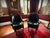 Pair of Maitland Smith Leather Swivel Chairs For Sale In New York - Image 6 of 10