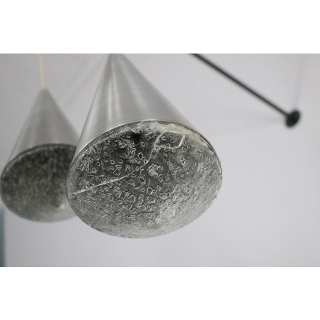 Cascade Lamp with Crystal Glass, 1970s For Sale - Image 4 of 13