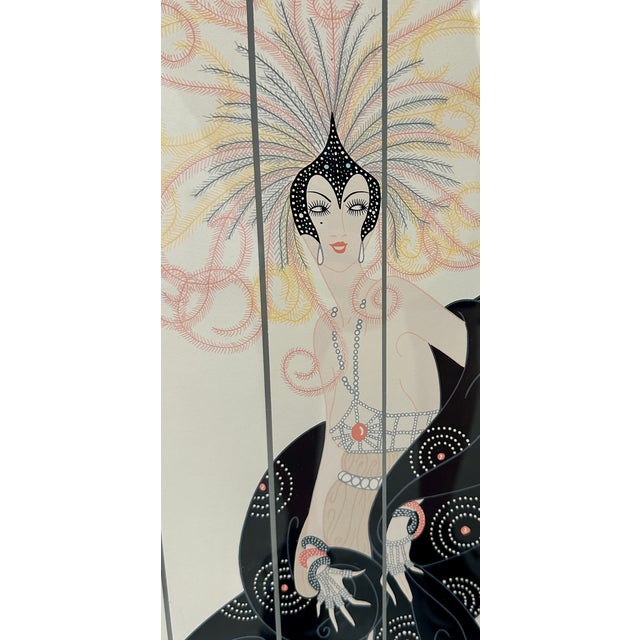 Erté “The Bird Cage” Hand-Signed Limited Edition Serigraph, 1984, 103/300 For Sale In Los Angeles - Image 6 of 18