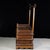Mid 20th Century Vintage Chinese Huali Rosewood Brush Stand | Scholar's Ruyi Display Rack With Drawers For Sale - Image 5 of 9