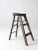Gray Vintage Wooden Step Ladder For Sale - Image 8 of 12