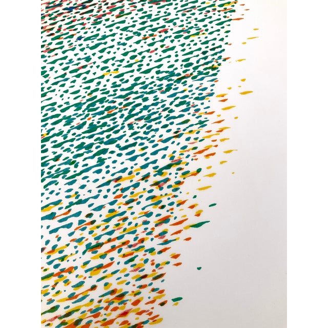 Modern Piero Dorazio, Istrio, 1976, Color Lithograph For Sale - Image 3 of 8