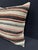 Contemporary Turkish Hemp Pillow Cushion Natural Beige Dark Brown Pillow Cushion Cover 24x24 For Sale - Image 3 of 4