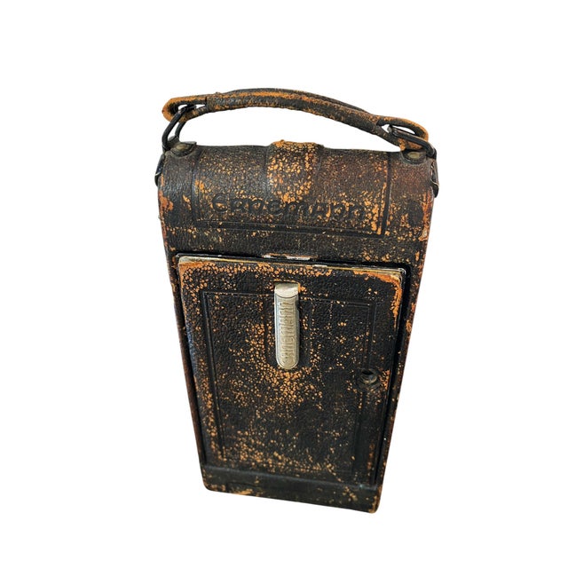 Black Rare Ernemann Dresden Germany Folding Film Camera For Sale - Image 8 of 8