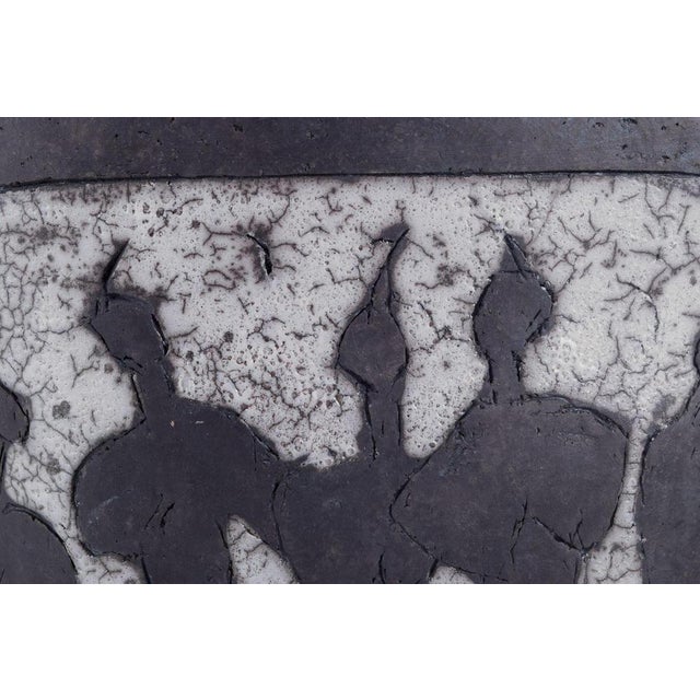 Large Sculpture in Ceramic with Motif of Women, 1980s For Sale - Image 6 of 10