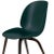 Mid-Century Modern GamFratesi 'Beetle' Dining Chair in Green With Smoked Oak Conic Base For Sale - Image 3 of 5