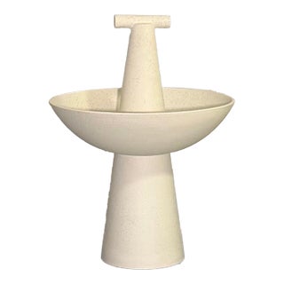 Champion Bowl in Ivory by Studio a (Global Views) For Sale