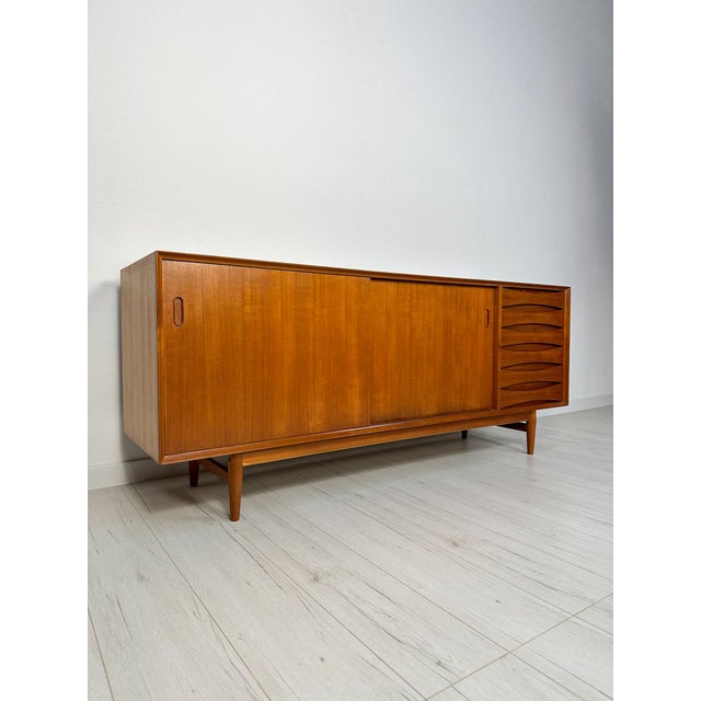 Rare ‘os29’ sideboard designed by arne vodder for sibast, denmark during the 1960s. One of the most celebrated and...