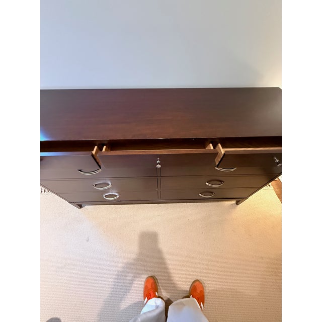 Traditional Henkel Harris Triple Dresser For Sale - Image 3 of 14