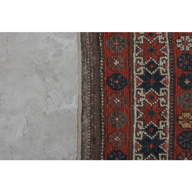 Caucasian Style Runner - Stair Carpet 3'10'' X 13'5'' For Sale - Image 6 of 10