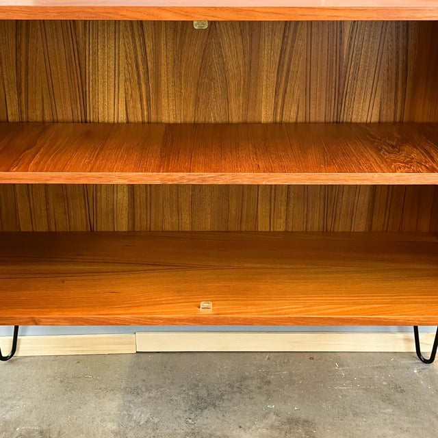 Brown Small Mid-Century Modern Sideboard in Teak, 1960s For Sale - Image 8 of 12