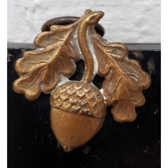 Black Antique "Sisters" Hand Cut & Embellished Silhouettes 19th Century - a Pair For Sale - Image 8 of 11