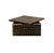 New special order item. Not vintage. Introducing the Lizzo Textured Brass Decorative Box - the perfect blend of elegance...