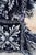 Ink Blue Antique American Reversible Jacquard Coverlet, Wool and Cotton, Dated 1848 For Sale - Image 8 of 16