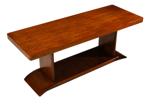 Coffee Table in Mahogany by T Woonhuys, the Netherlands, 1930s
