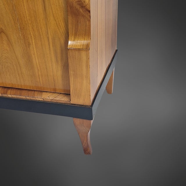Wood Small Biedermeier Sideboard in Cherrywood, Southern Germany, 1810s For Sale - Image 7 of 12