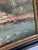 Vintage Zebra Landscape Oil Painting For Sale - Image 10 of 18