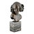 Maxime Real Del Sarte, Art Deco The Fauness Bust, 1921, Bronze on Marble Base For Sale - Image 3 of 10
