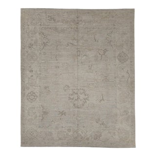 Oushak Rug 8'3" x 9'10" For Sale