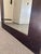 Full Length Mid Modern Minimal Mirror Dark Chocolate Brown Wenge Wood For Sale In Los Angeles - Image 6 of 8