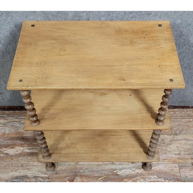 Wood Display Shelf with Shelves, 1890s For Sale - Image 3 of 7